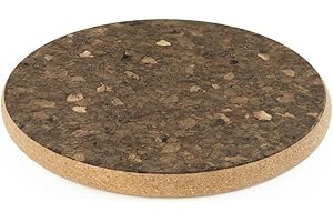 Cleverbrand Sottopentola di Sughero, Rotondo, ø 25 cm, Design: Sandwich