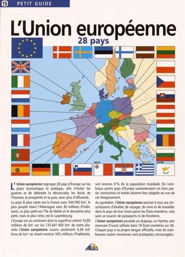 L'union européenne : 28 pays: 1 (petit guide)