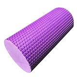 rodillo de yoga pilates en Sannysis rodillo de gimnasia 30 x 14.5cm (púrpura)