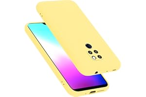 Cadorabo Funda para Huawei Mate 20 en Liquid Amarillo - Cubierta Proteccíon de Silicona TPU Delgada e Flexible con Antichoque - Gel Case Cover Carcasa Ligera
