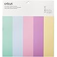 Cricut Smart Paper Sticker Cardstock - 10 Sheets - 13in x 13in - Adhesive Paper for Stickers - Compatible with Cricut Explore 3/Maker 3 - Pastels