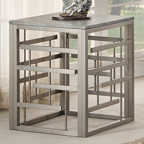 New Classic Chairside Table, Metal