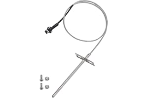 FCCUM Replacement RTD Temperature Probe Sensor, Suitable for Pit Boss Pellet Grill PB1000XL-025-R00