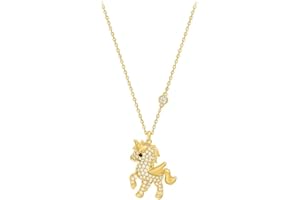 FÉERIES ET MERVEILLES COLLIER LICORNE LOANA, FIGURINE LICORNE, BIJOUX LICORNE, UNICORN