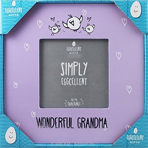 Eggcellent Sentiment Frame &amp; Inspirational Magnet (Wonderful Grandma)