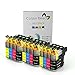 Price comparison product image 12 XL ColourDirect LC123 / LC121 Ink Cartridges With Chip For Brother DCP-J132W DCP-J152W DCP-J552DW MFC-J650DW DCP-J752DW DCP-J4110DW MFC-J870DW MFC-J4410DW MFC-J4510DW MFC-J4610DW MFC-J4710DW MFC-J470DW MFC-J650DW MFC-J6520DW MFC-J6720DW MFC-J6920DW Printers