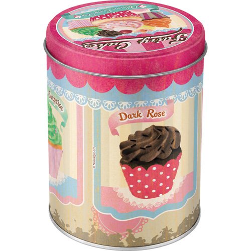 Nostalgic-Art 30518 Home und Country Fairy/Cup Cakes, Vorratsdose Rund - 2