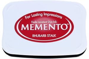 Tsukineko ME000301 Memento Dye Ink Pad-Rhubarb Stalk, One Size