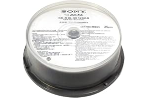 VINPOWER DIGITAL Digital 4X 128GB BDXL Quad Layer BD-R XL White Inkjet Printable Blu-ray Recordable 50 Year archival Discs - 25 Discs