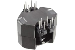 sourcing map 5 set RM8 6 con trasformatore a 6 pin PC40 nucleo in ferrite verticale 10 metà in ferrite e 5 bobine