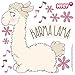 Produktbild Bilderwelten Wandtattoo NICI Karma Lama, Größe: 100cm x 100cm