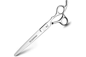 XUANFENG HEMATITE Tijeras profesionales para cortar el cabello 7"- Tijeras para el pelo - Tijeras para peluquero - Tijeras para salón - Tijeras para afeitar - Tijeras para peluquero profesional