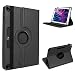 Produktbild Medion Lifetab E10412 E10511 E10513 E10501 Tablet Hülle Tasche Schutzhülle Cover 360° Drehbar von UC-Express , Farbe:Schwarz
