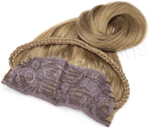 #8 Light Brown - 20 inch Braided Tiara