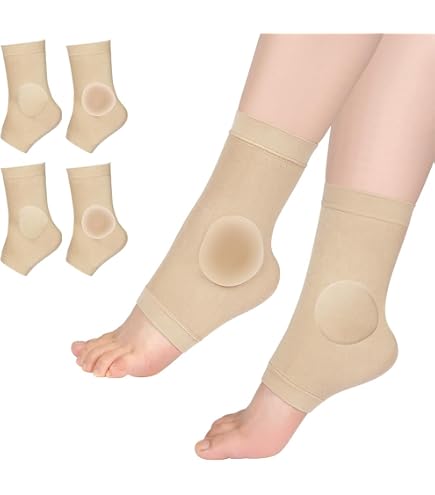 Calze Maniche Gel Osso Caviglia Supporto Affidabile per Pattinaggio