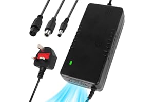 IXYHKB 42V 2A Electric Scooter Charger, Hoverboard Charger for Xiaomi, Universal Charger for Electric Scooter, Electric Scooter Fast Charger with 3 pin for Xiao-mi M365 pro, Ninebot ES1 and more