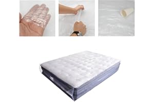 Just Accessories Premium Mattress Storage Bag – Robust Protection for Moving & Storing – Shields Against Dust, Stains, and Pests (Single)