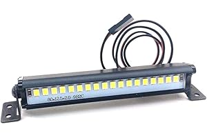 KEEDA 18LED Light Bar 83mm Roof Lamp Kit for 1/10 Scale RC Crawler Car TRX6 TRX4 SCX10 Accessories