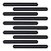 MAKARTT® 10pcs/ pack Professional Nail Files Washable Double Sided Emery Board 100/180, 120/240, 180/240 Grit Nail Buffering Files (100/180 Grit)