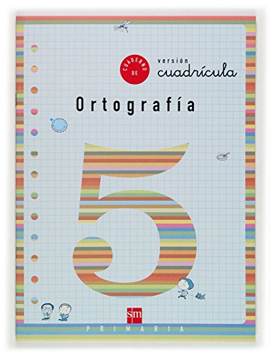 Cuaderno 5 de ortografía, Cuadrícula 2 Primaria