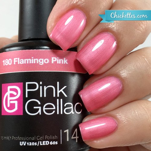 Pink Gellac Flamingo Pink 15ml Gel Nail Polish by Pink Gellac