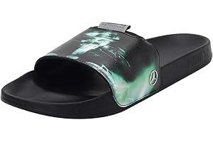 PUMA Mapf1 Graphic Leadcat FTR, Sandali a Ciabatta Unisex-Adulto