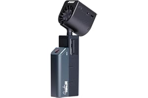 PMI SmokeNINJA PRO Hazer Kit - Cinematic Mini Smoke Machine – Handheld Portable Fog/Haze Machine, Steam and Dry Ice Settings and Bluetooth-Connected Nozzle - Remote Control & Battery Powered