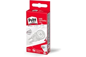 Pritt PRX6H Korrigeringsrulle påfyllningskassett, remlängd: 12 m, bandbredd: 6 mm, 1 st