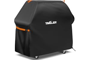 Tavaler Pokrowiec na grilla, odporny na warunki atmosferyczne, 140 x 65 x 120 cm, tkanina Oxford 420D, pokrowiec na grill gazowy, pokrowiec ochronny do grilla Weber, Enders, Char Broil