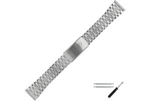 MARBURGER Uhrenarmband 18mm Edelstahl Silber - Werkzeug Montage Set 87301000020