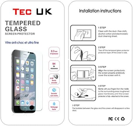 Tempered-Glass Screen Protector for iPhone 5S/iPhone 5C