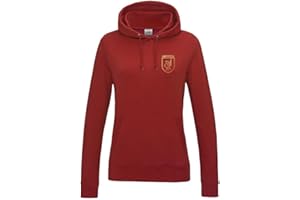 Cyclops Print Liverpool Football LiverBird Crest Design HOODIE Ladies RED