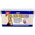 Everbuild Fill and Skim Ready Mixed Plaster Substitute – One Coat Patching Plaster –No Sanding Required –White – 5 Litre