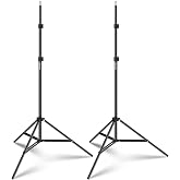 NEEWER Photo Light Stand, 7 Feet/210 cm Aluminium Alloy (2 | Photo Studio Tripod StaNDs, for Video, Portrait, Photography Lig