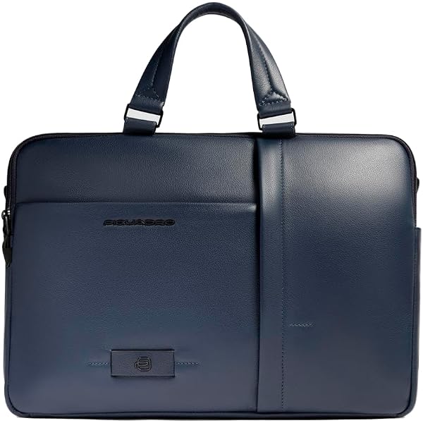 Borsa Messenger Uomo PIQUADRO In Tessuto Gommato, Resistente All'acqua, Con Scomparto Per IPad