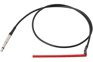 LYWS Piezo-Tonabnehmer für Ukulele, 50 mm, Rot