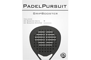 PadelPursuit GripBooster - Improve Your Game, Maximize Your Spin - Suitable for all Padel Rackets - Ultralight - Easy to apply and remove - Add Spin to your Shots - Serve The Moment