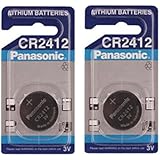 Panasonic CR2412 3V Lithium Battery 1PACK X (5PCS) \u003d5 Single Use Batteries:  Amazon.co.uk: Electronics \u0026 Photo