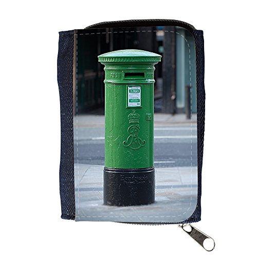 Preisvergleich Produktbild Portemonnaie Geldbörse Brieftasche / / F00026626 Grün Briefkasten / / Purse Wallet