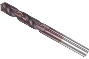 CoCud Barrena Carburo Sólido 4.8 mm Diámetro Revestida con Altisin Carburo Tungsteno K45/p10 para Taladro Torcedura (para Acero Endurecido Acero Inoxidable Aleación) 1Ud