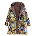 Produktbild TianWlio Jacken Parka Mäntel Herbst Winter Warme Jacken Strickjacken Damen Mäntel Plusgröße Mit Kapuze Langarm Baumwolle Leinen Flauschig Pelz Reißverschluss Mantel Outwear XXXXL