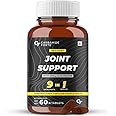 Carbamide Forte Joint Support Supplement with Glucosamine 1600mg Per Serving with Chondroitin, Boswellia, Turmeric & Ginger- 60 capsules, 1 count