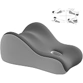 YOVSGSOK Yetişkinler ve Hamilelik i&ccedil;in Ergonomik Doğal Lateks Yastık | Uyumak, Yatmak, Okumak ve &Ccedil;iftler i&ccedil;in &Ccedil;ok Pozisyonlu 