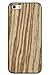 Price comparison product image Ozaki Wood OC545ZB Mobile Phone Case with Wood Look on the Reverse Side for Apple iPhone 5 / 5S Zebrawood