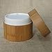 100ML Environmental Bamboo Body Empty Refillable Cosmetic Cream Jar Storage Bottle Container Bottle for Travel And Home
