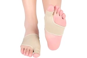 Yosoo Health Gear Orthèse Hallux Valgus, Protecteur et Séparateur de Gros Orteil, Correcteurs D'Orteils pour hallux Valgus, Hammer Toe, Bunion, Soulagement de Douleur - 1 Paire