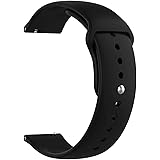 Prolet Soft Silicone Watch Band Strap & Rust Free Button Compatible With (ONLY 20mm Lugs Size) Amazfit GTS 2 Mini, Amazfit Bi