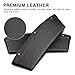 [Pack of 2]Car Seat Catcher, IWILCS Car Seat Side Pocket Caddy Car Seat Slit Pocket Catcher Organizer,Interior Car Accessories Between Seat and Console(Black)