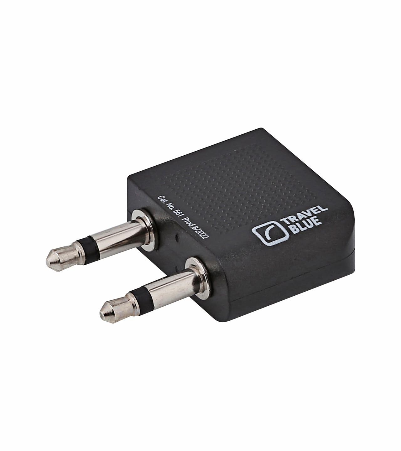 Enhance Your Journey with Travel Blue On Board Headphone Adaptor Black