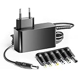 KFD Transformador 12V 3A Cargador Alimentador Adaptador CA para Cámara de Seguridad, Enrutadores, Ordenador portátil, Escáner